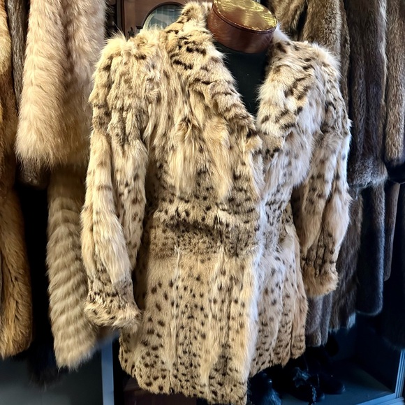 Vintage Genuine Lynx Unbranded Fur Coat - Picture 3 of 8